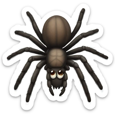 tarantula spider sticker