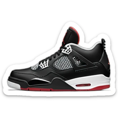 Jordan 4 sticker