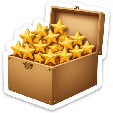 box full of stars sticker