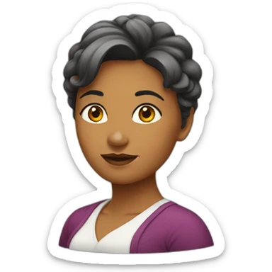 Femme grosse sticker