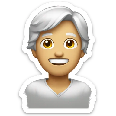 create an emoji who cries of laughing sticker
