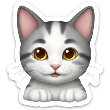 Gatito bebé  sticker