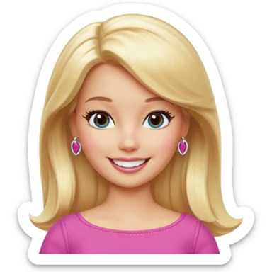barbie sticker