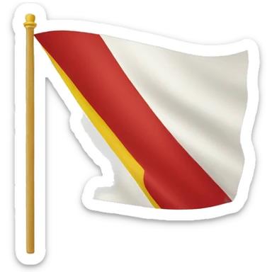 Sicilian Flag sticker