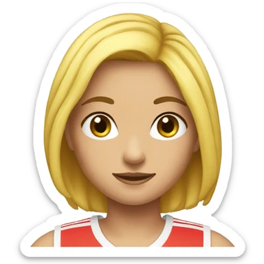 sports wear for girls sticker