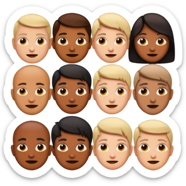 Dark triad emoji  sticker