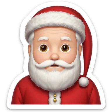 Santa claus sticker