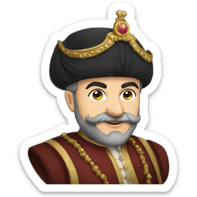 Fatih Sultan Mehmet sticker