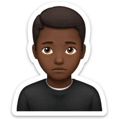 Lonely darck sticker