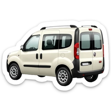 Fiat Doblo Maxi 1.3 Multijet sağ ön far  sticker
