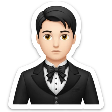 corset-blazer men sticker