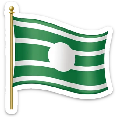 Bursaspor bayrak emoji sticker
