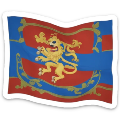 asturias flag sticker