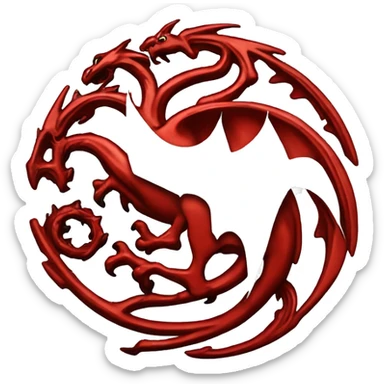 Targaryen logo sticker