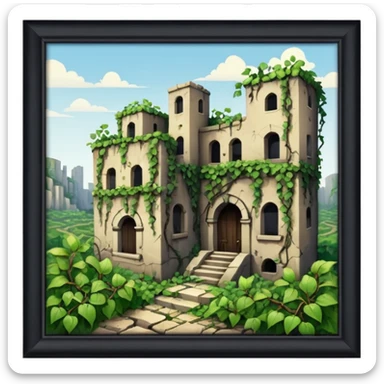 abandoned city sticker