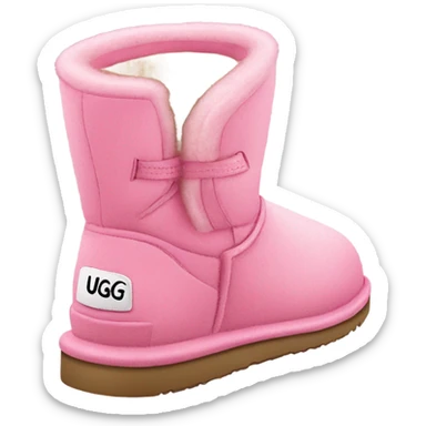 Pink Ugg’s  sticker