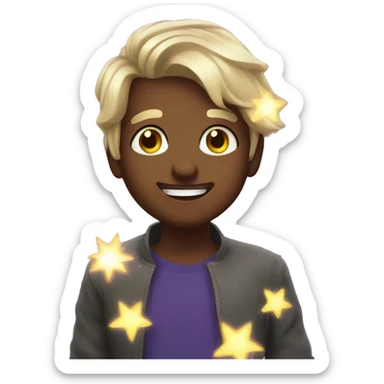 Mesmerising sparkles sticker