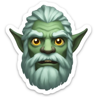 Spectral giant firbolg sticker