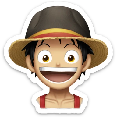 Monkey D. Luffy sticker