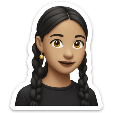 olivia rodrigo in black sticker
