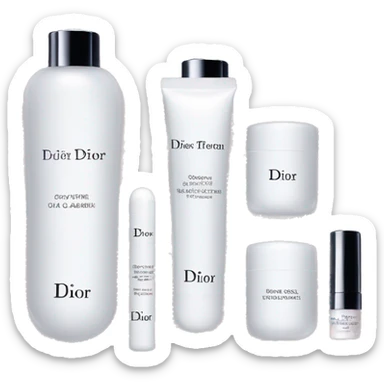 Dior skin care Kit sticker