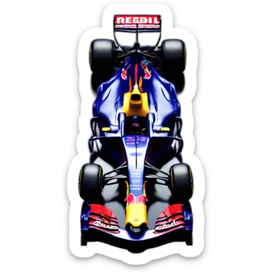 redbull-f1-car sticker