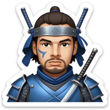 Samurai Defender sticker