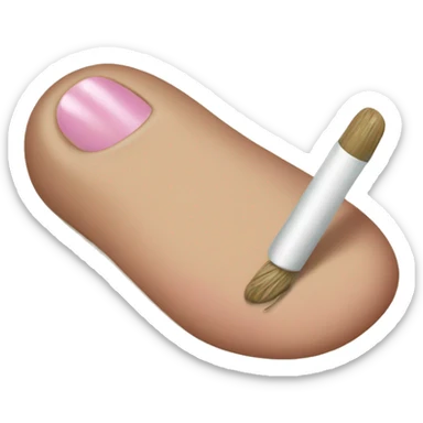 Toenail painting sticker