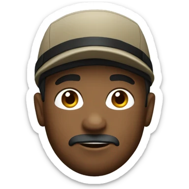 Male marine field biologist  sticker