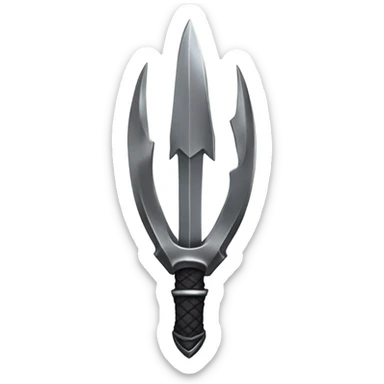 claw blades like Wolverine sticker