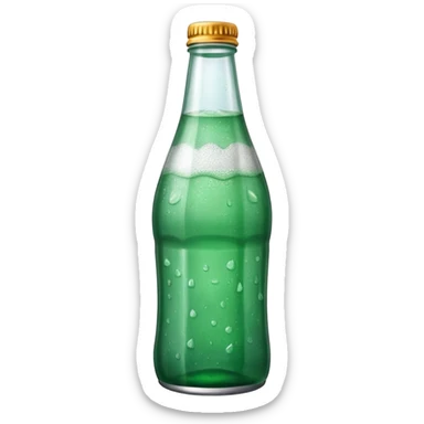 A bottle of goli soda sticker