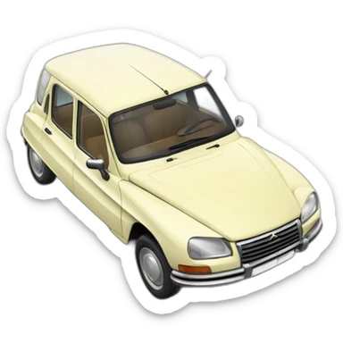 Coche citroen  sticker
