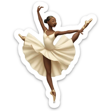 Dancer sticker
