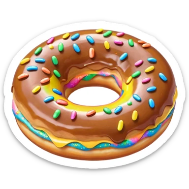 donut sticker
