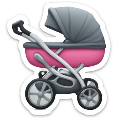 Jogging stroller sticker
