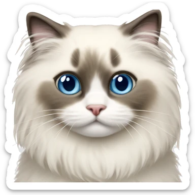 Ragdoll Kitty sticker