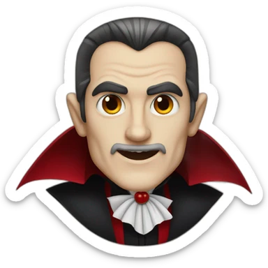 Count Dracula sticker
