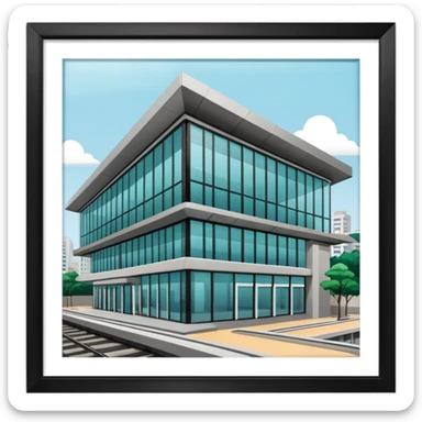 estação tubo de curitiba sticker