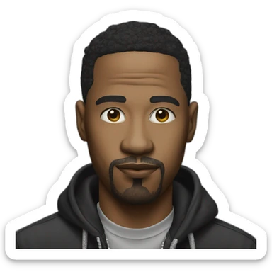 Oldschool Hip Hop icon sticker