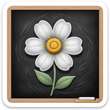 Chalk Drawing sticker