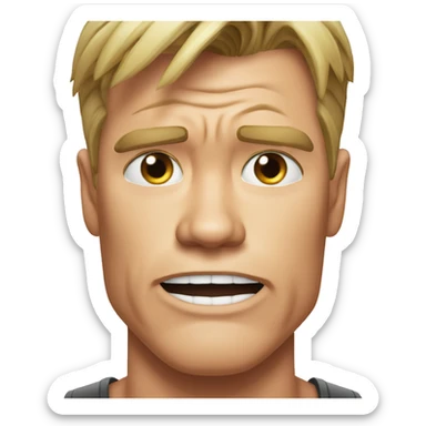 Super Sad Dieter Bohlen Crying sticker