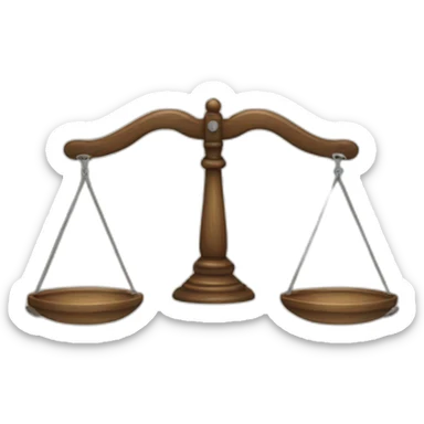 scale uneven sticker