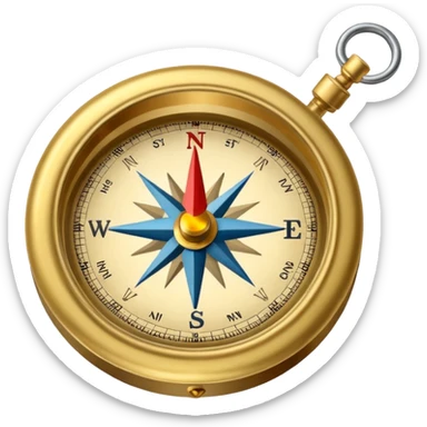 compass sticker