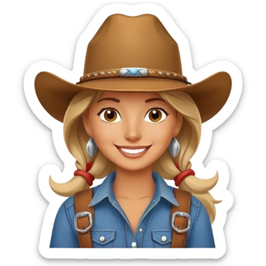 Hot redneck country girl  sticker