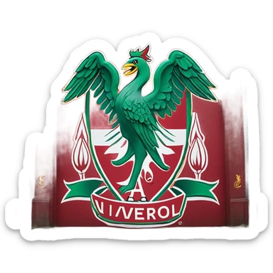 Fc liverpool logo sticker