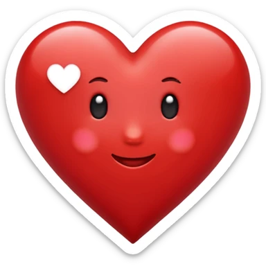 Merun heart iso emoji  sticker