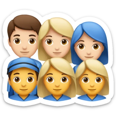 an icon to give my staff team  sticker