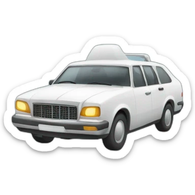 Follow me car sticker