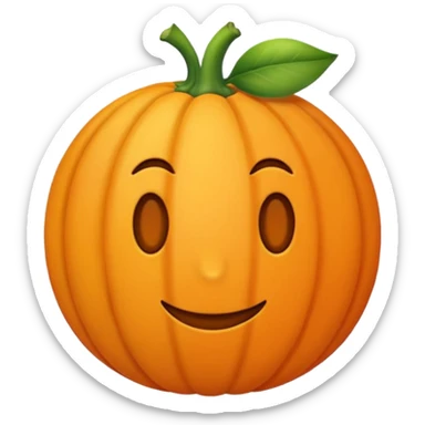 Hace la fruta damasco sticker