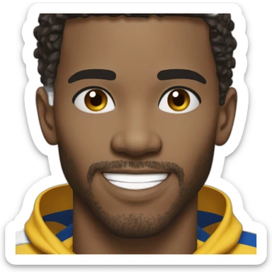 samuel etoo qui dit bonjour sticker